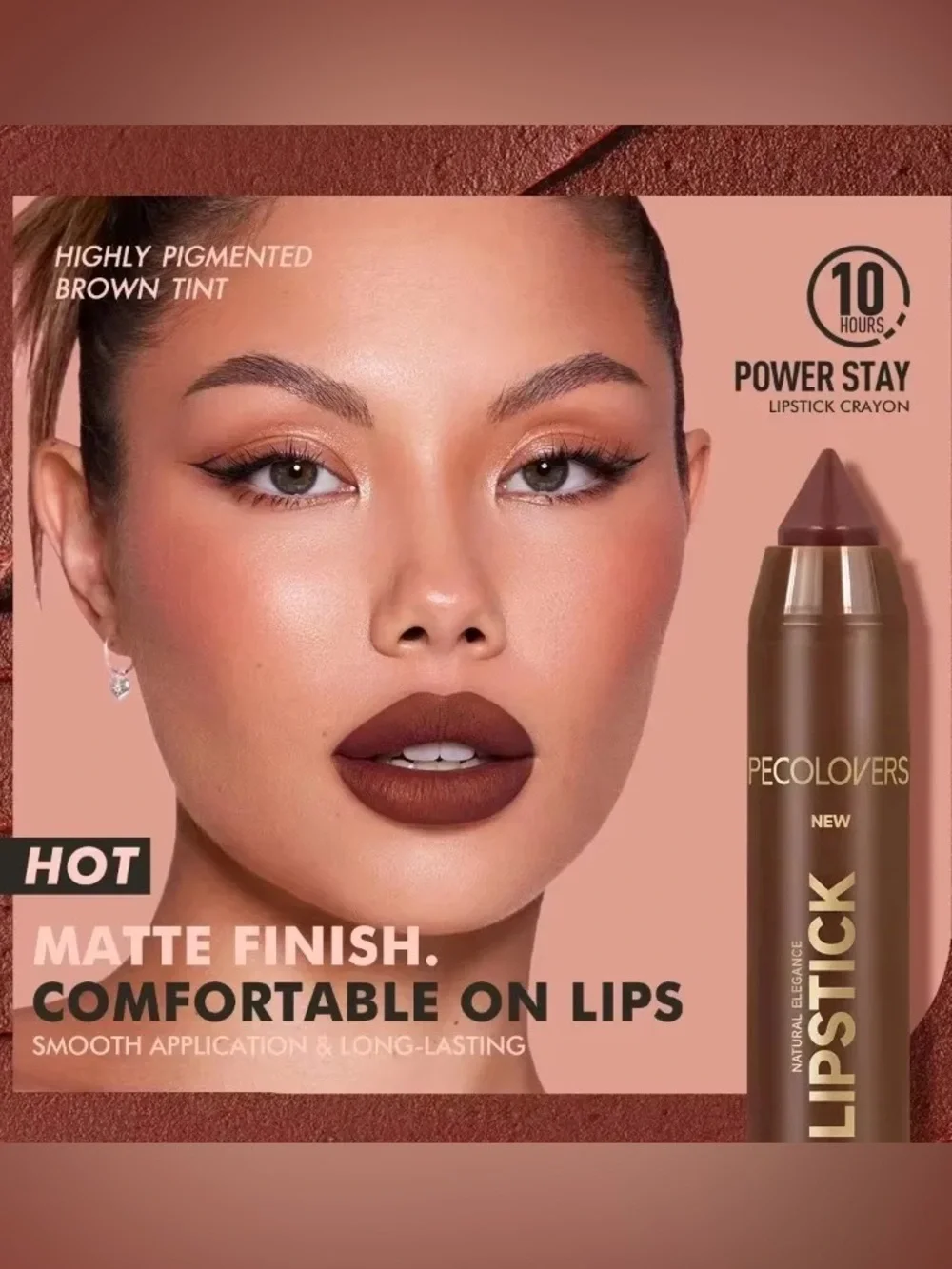 K-Beauty Makeup Bundle | TFIT Concealer + PECOLOVERS Lipstick & Plumping Lip Oil